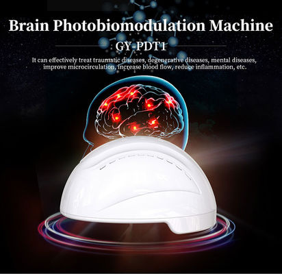 256 sztuk LED 810 Nm Fotobiomodulacja mózgu Maszyna do terapii demencji mózgowej