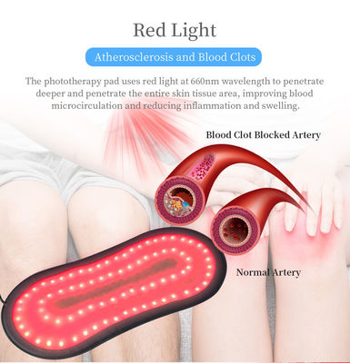 Terapia światłem czerwonym o napięciu 110 V w bliskiej podczerwieni FDA do łagodzenia bólu pleców