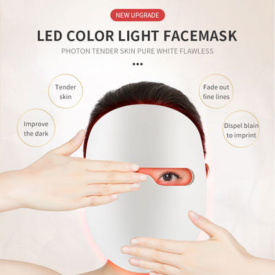 Ręczna maska ​​​​na podczerwień na podczerwień 7 kolorów LED Light Photo Therapy