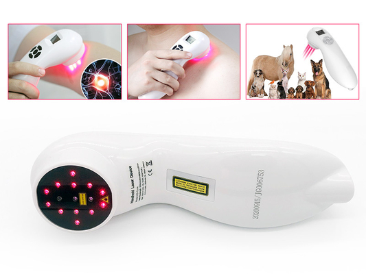 808nm 650nm Urządzenie do terapii laserowej Pet Human Relie Pain Handheld