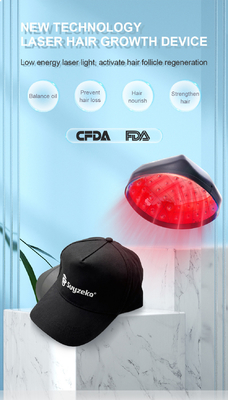650nm Lllt Red Light Therapy Cap Laser Cap 200 Diode Hair Loss Treatment Laser Helmet Hair Growth