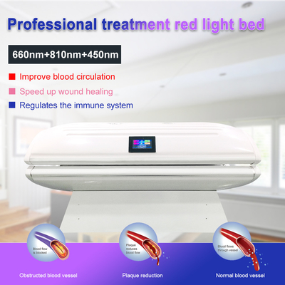 Suyzeko OEM Wellness Center LED Light Fotodynamiczne konturowanie ciała 635nm 880nm Łóżko do terapii światłem czerwonym do użytku komercyjnego