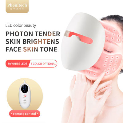 Maska do terapii światłem LED Maska do twarzy Leczenie trądziku Zapalenie fotonowe